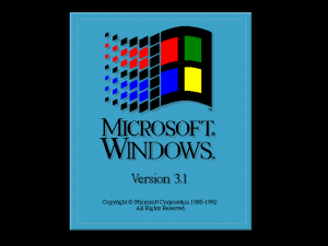 My first personal computer was in 1994. It was running Windows 3.1